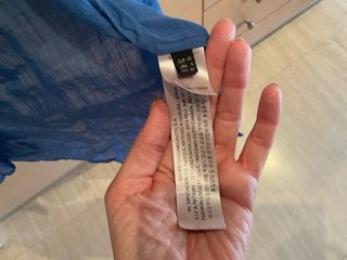 Camisa Massimo Dutti azul ramie
