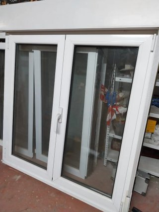 Ventanas de aluminio con persiana