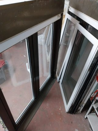 Ventanas de aluminio con persiana