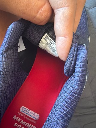 Zapatillas Fila Hombre Azul y Rojo