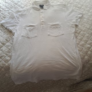 Polo H&M Hombre Talla XS Blanco