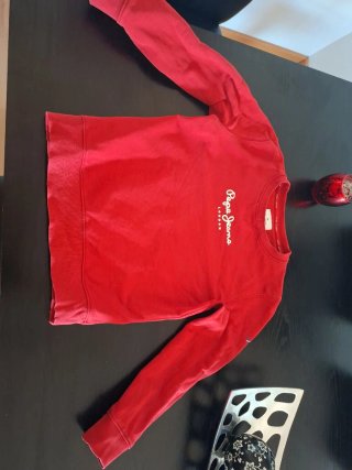 Sudadera Pepe Jeans niño Talla 10 roja