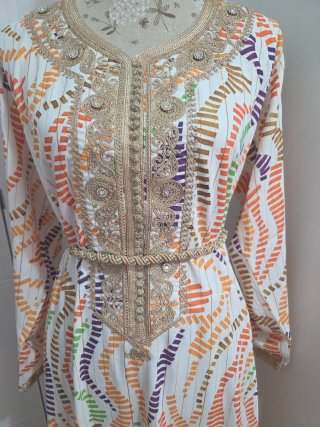 Kandora multicolor talla única
