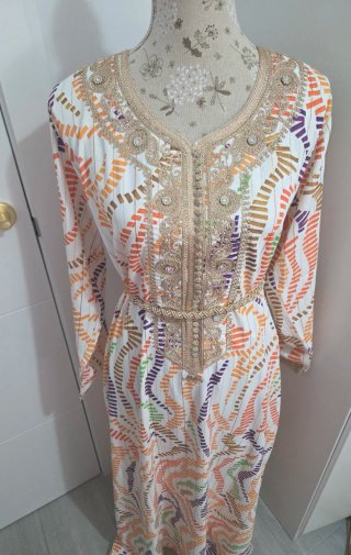 Kandora multicolor talla única