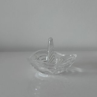 Antiguo porta anillos Italiano |Royal Crystal Rock