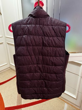 Chaleco Zara Talla M Morado