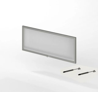 2 Puertas cristal para vitrina cocina/salón