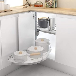 Bandejas extraíbles para rinconera de cocina