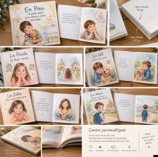 Conte infantil en català personalitzat