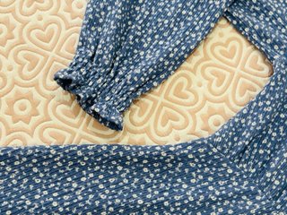 Vestido Zara niña floral manga larga