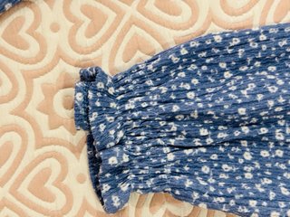 Vestido Zara niña floral manga larga