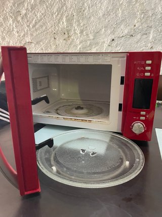 Microondas Candy Rojo