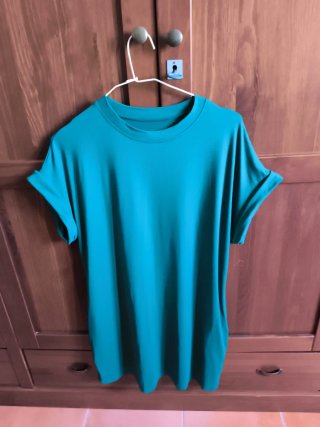 Vestido Shein Talla Única Verde