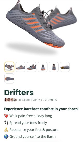 Zapatillas Bearefoot T-43 Drifters