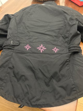 Chaqueta Moto Mujer Negra