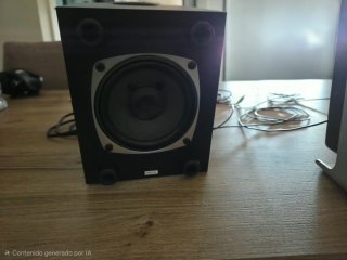 Altavoces Logitech 2.1 Negro/Plata