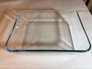 2 Fuentes Pyrex Vidrio Horno