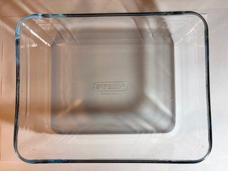 2 Fuentes Pyrex Vidrio Horno