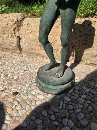 Statua Bronzo Antico Dio Pan