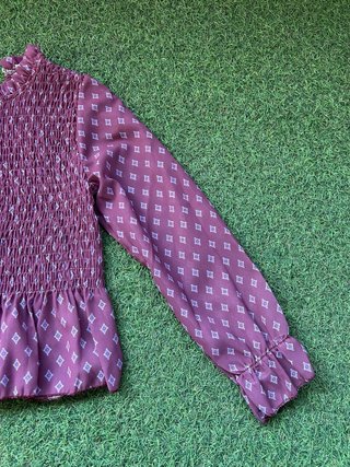 Blusa Brookville Morada Talla xs nueva