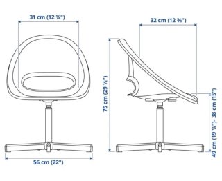 Seggiolini IKEA LOBERGET/SIBBEN 30€ entrambi