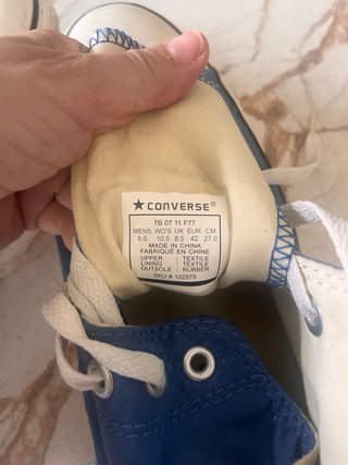 Converse All Star Talla 42 Azul