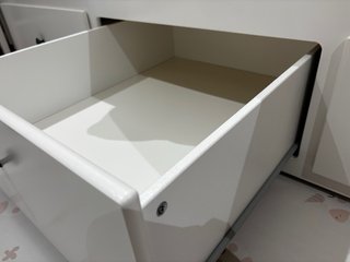 Diván HEMNES IKEA Blanco con 3 Cajones