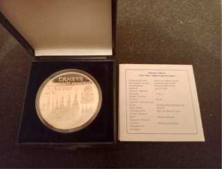Moneda 20 Euros Plata Eslovaquia 2011 Trnava