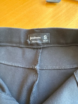 Pantalones Stradivarius Talla S Negros