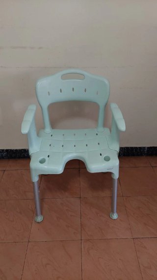 Silla de ducha Etac color verde azulado