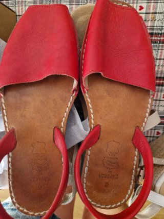 Sandalias Sawarca Rojas Talla 38