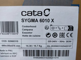 Campana Cata SYGMA 6010 X