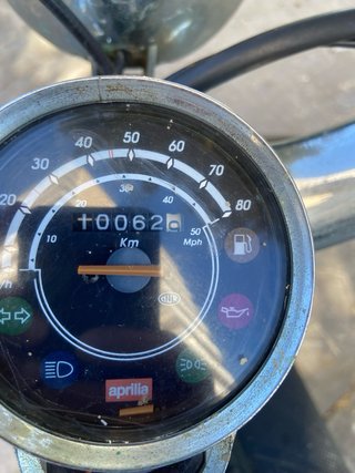 Aprilia Habana 50cc Scooter Negra