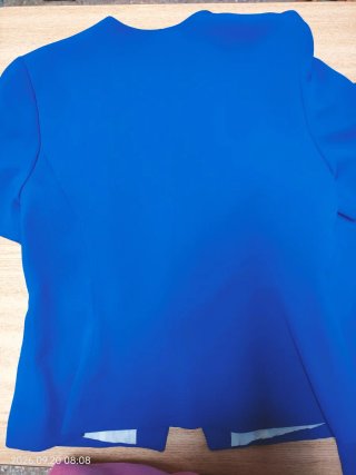 Traje Nina chaqueta y falda azul