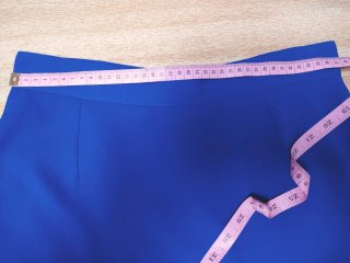 Traje Nina chaqueta y falda azul