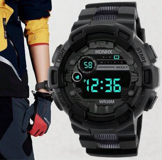 Reloj HONHX para niños - Negro