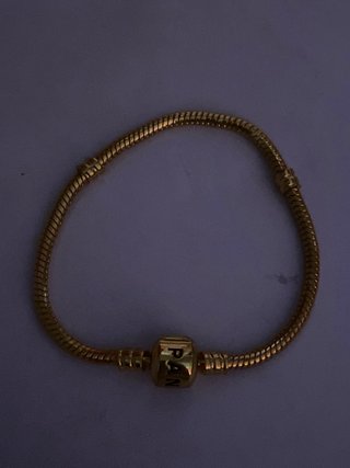 Pulsera Talla 17 Dorada