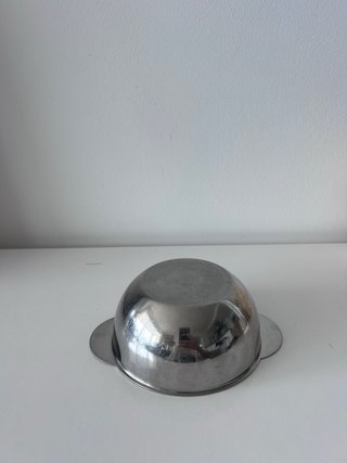 Antiguo bowl Francés en acero