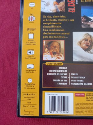 El Dentista 1 y 2 DVD