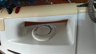 Plancha de ropa Braun vintage