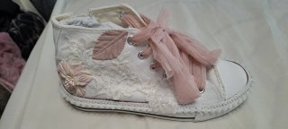 Vestido Comunión Royo Blanco y Rosa talla 125