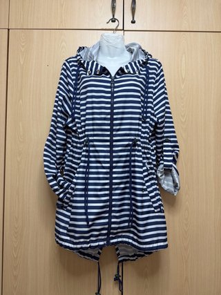 Parka Ligera Atmosphere Talla M Rayas