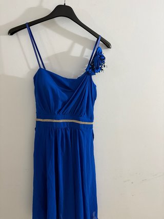 Vestido de fiesta azul