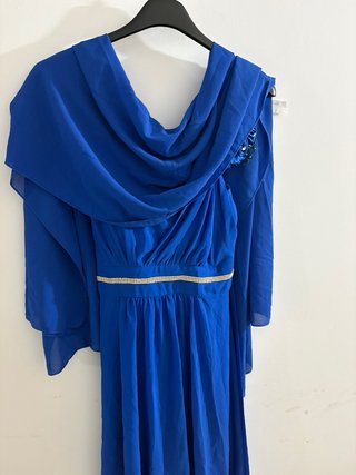 Vestido de fiesta azul