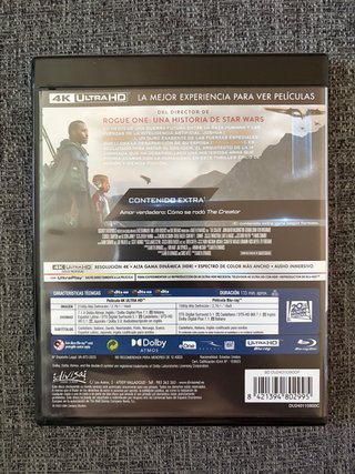 The Creator 4K UHD Blu-ray