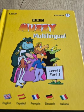 Colección de libros de idiomas infantil, Muzzy.