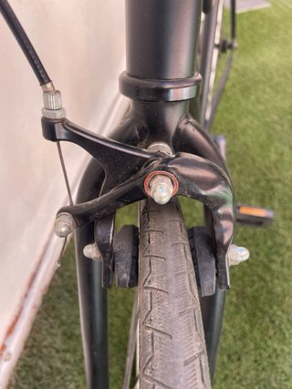 Bicicleta Fixie Megamo Ciudad Paseo Negra
