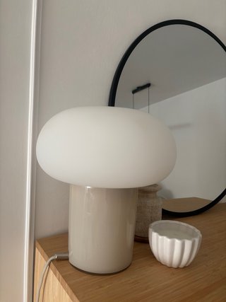 Lampada da tavolo beige/bianca Ikea