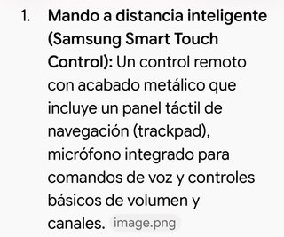 Mando Samsung Smart Touch TV STB BD