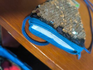 Bolso infantil cola de sirena